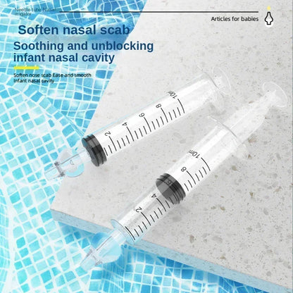 10/20 ML Bébé Lave-nez Rhinite Aiguille Nettoyage Aspirateur Nasal Enfants Seringue Enfants Nettoyage Soins de Santé Multi-couleurs