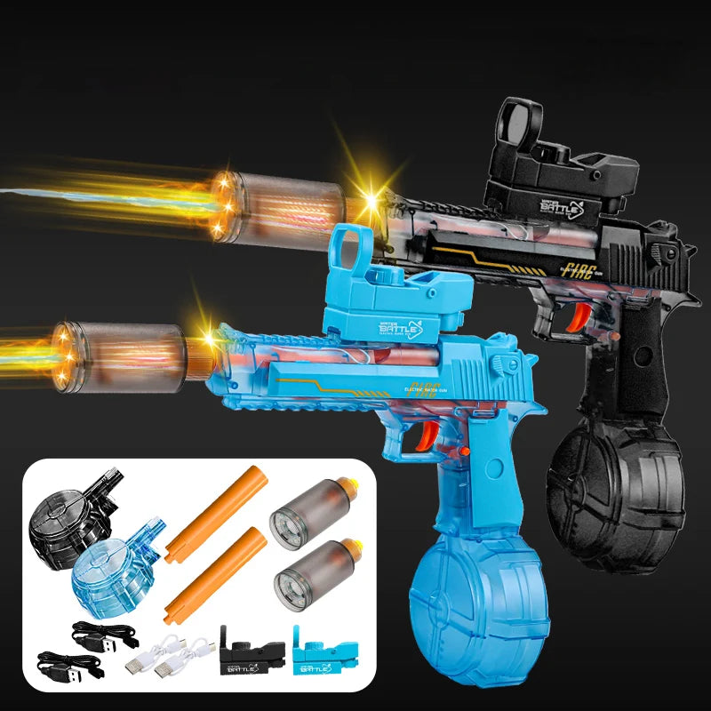 Pistolet à eau électrique Desert Eagle Squirt Toy Pistolets à eau puissants Jouets pour enfants Pistolets automatiques Jouets d'été