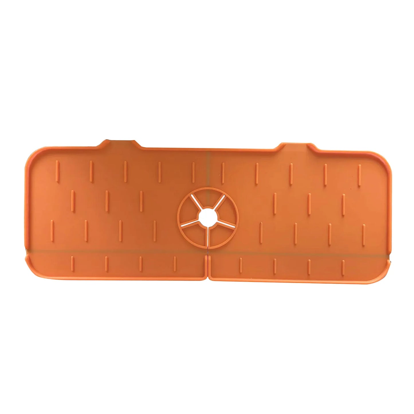 Tapis absorbant en silicone pour robinet, ustensile de cuisine, étagère, évier, récupérateur d'éclaboussures, tapis de protection pour comptoir, tapis de drainage de salle de bain, accessoires