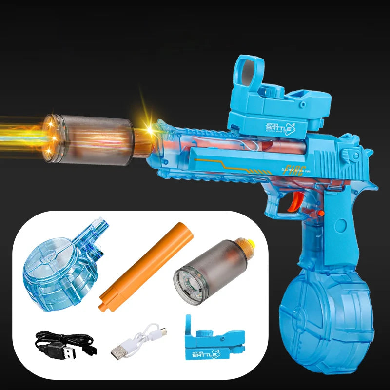 Pistolet à eau électrique Desert Eagle Squirt Toy Pistolets à eau puissants Jouets pour enfants Pistolets automatiques Jouets d'été