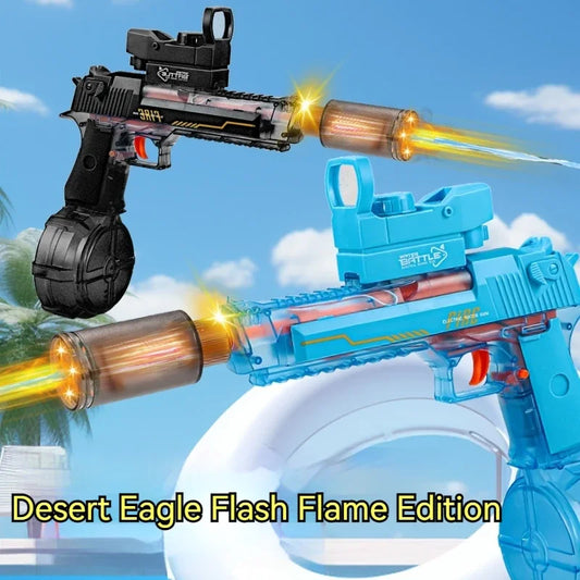 Pistolet à eau électrique Desert Eagle Squirt Toy Pistolets à eau puissants Jouets pour enfants Pistolets automatiques Jouets d'été