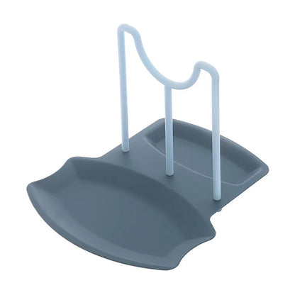 Organisateur de cuisine Spatule Couvercle de casserole Étagère Repose-cuillère en plastique Ustensile Multifonction Égouttoir à vaisselle Organisateur Outils de cuisine