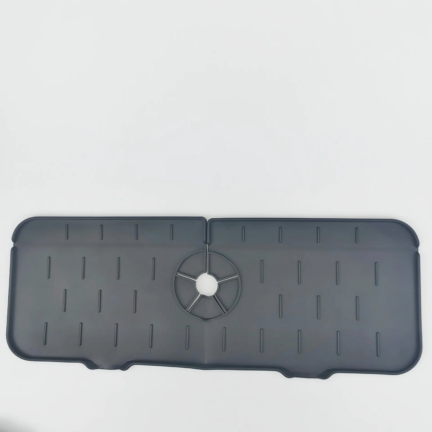 Tapis absorbant en silicone pour robinet, ustensile de cuisine, étagère, évier, récupérateur d'éclaboussures, tapis de protection pour comptoir, tapis de drainage de salle de bain, accessoires